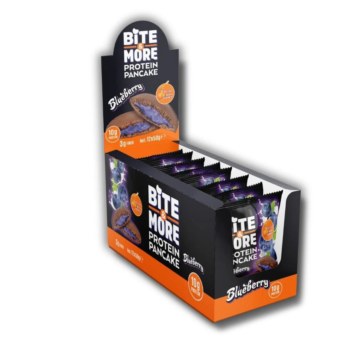 Bite & More Protein Pankek (50g x 12 Adet)