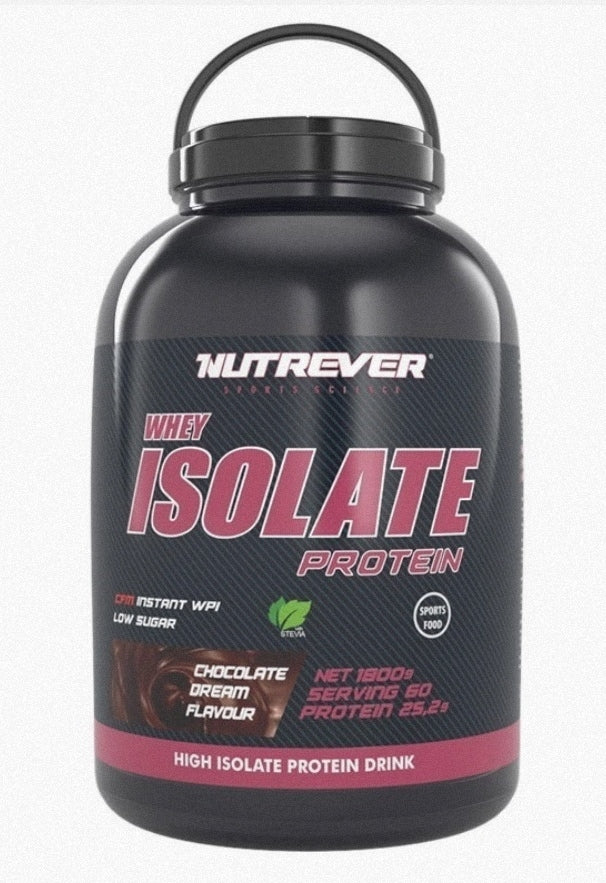 Nutrever Whey Isolate Protein Çikolata 1800 Gr
