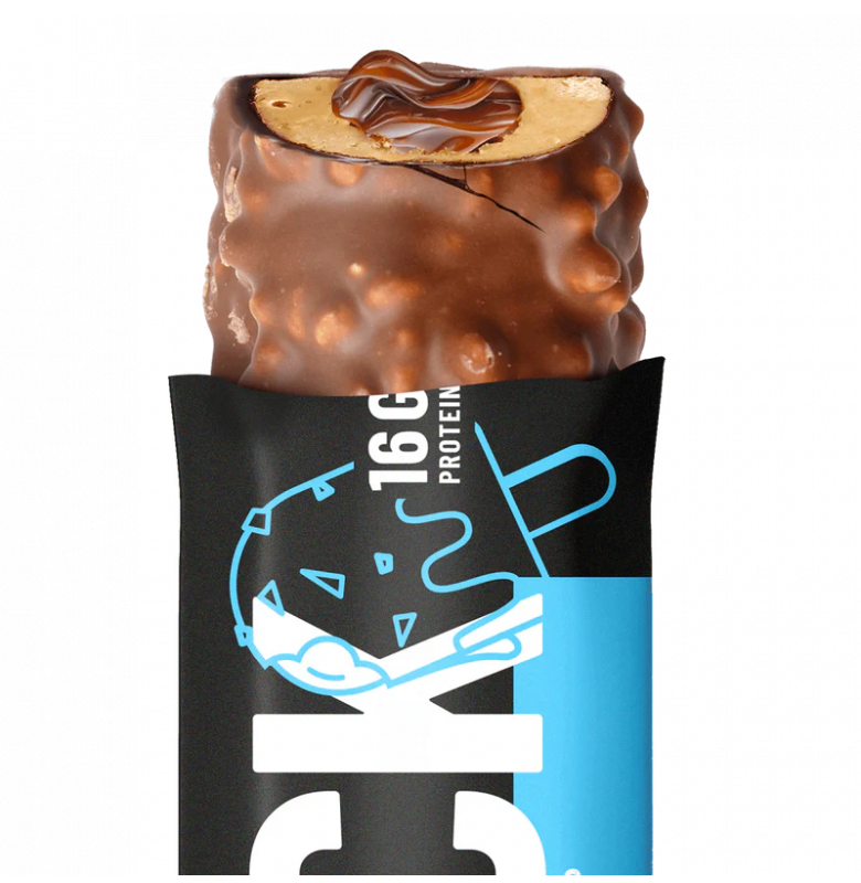 SNCK Protein Bar Caramel Pop x12 Adet 55 gram
