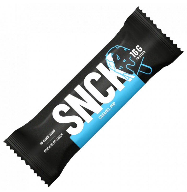 SNCK Protein Bar Caramel Pop x12 Adet 55 gram