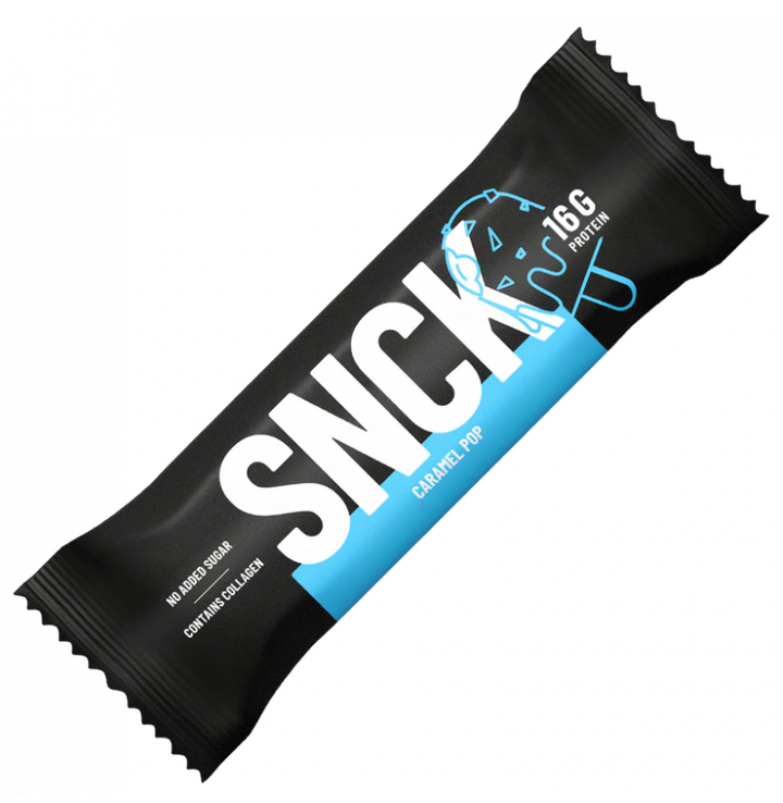 SNCK Protein Bar Caramel Pop x12 Adet 55 gram