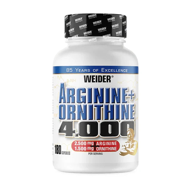 Weider Arginine Plus Ornithine 4.000 – 180 Kapsül