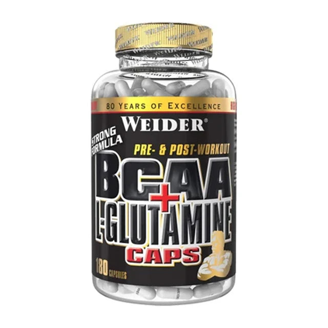 Weider Bcaa L-Glutamine – 180 Kapsül