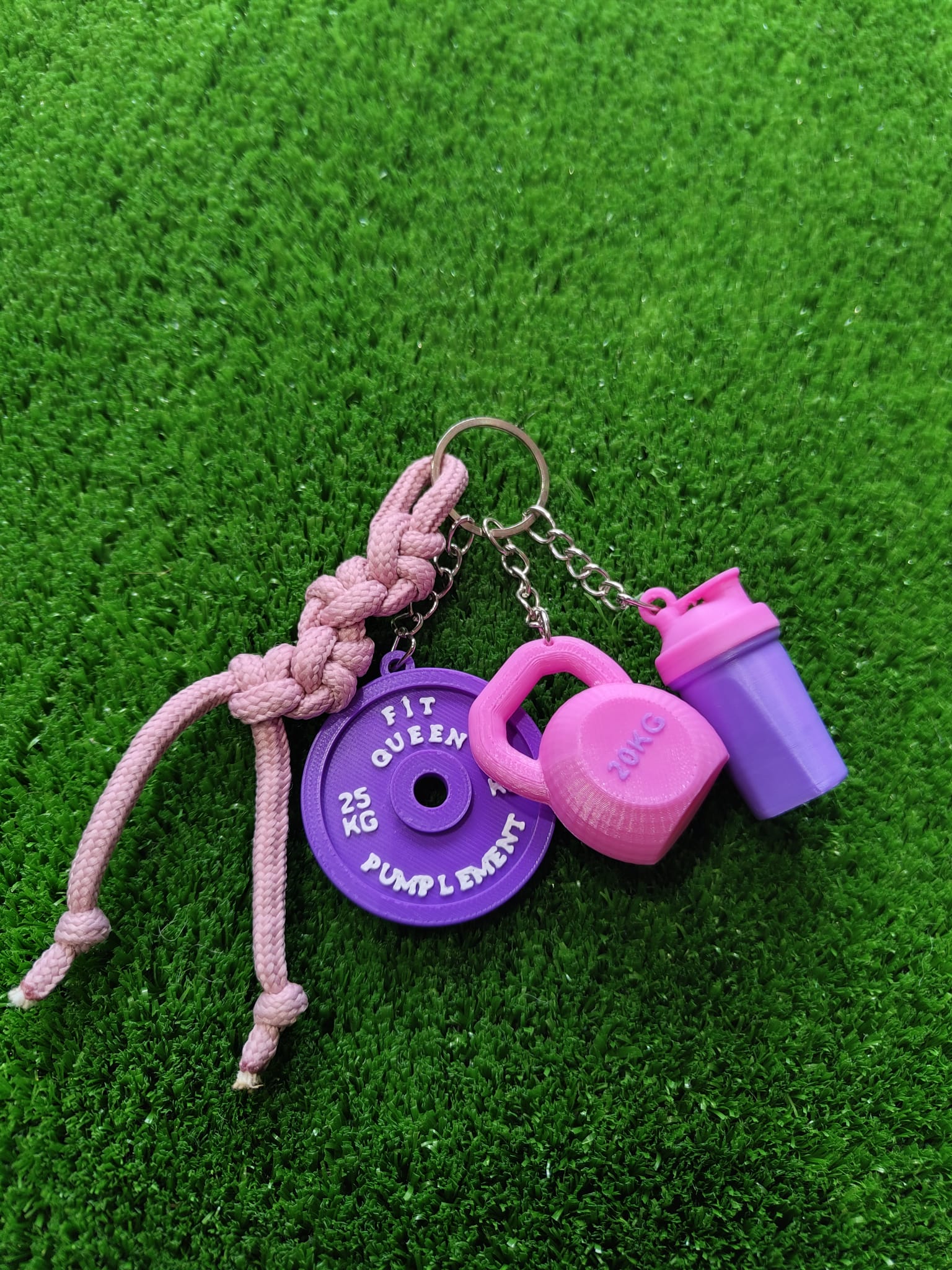 Pumplement Sporcu Anahtarlık (Fitness Serisi)