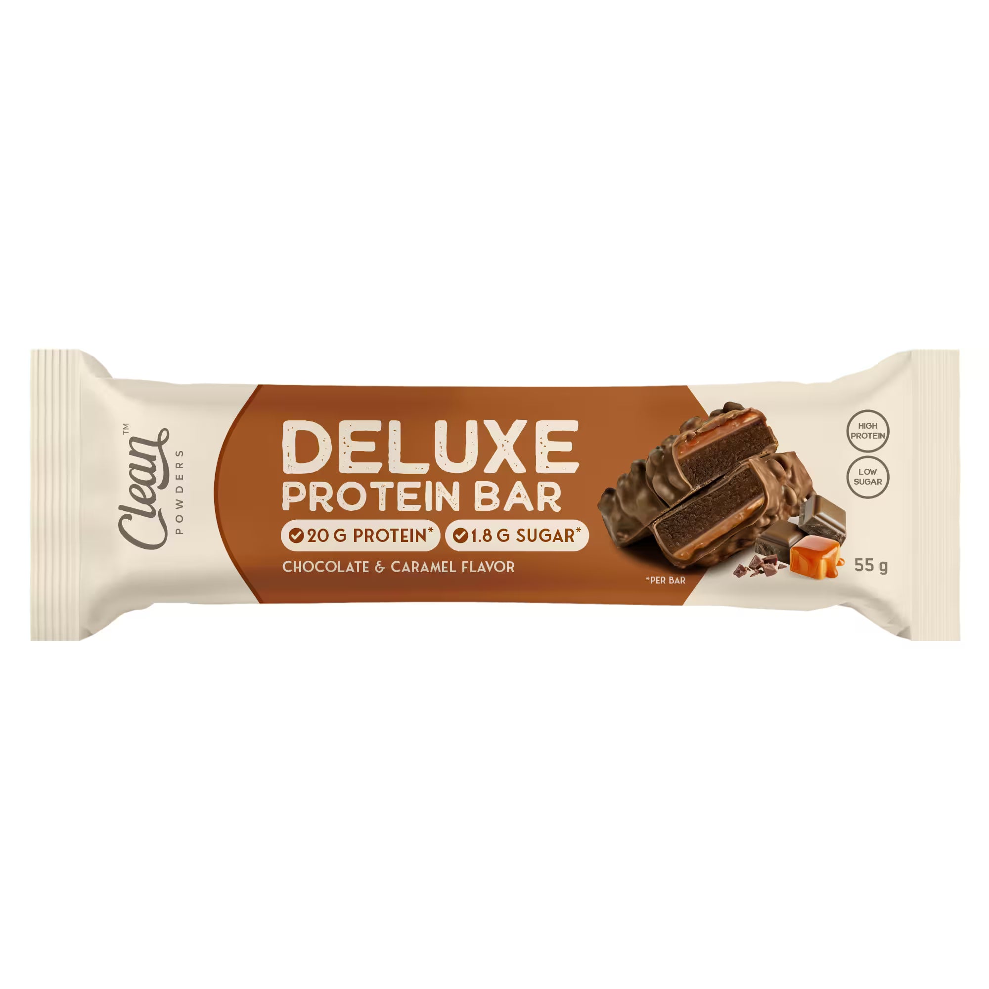 Clean Powders Deluxe Protein Bar 55 Gr