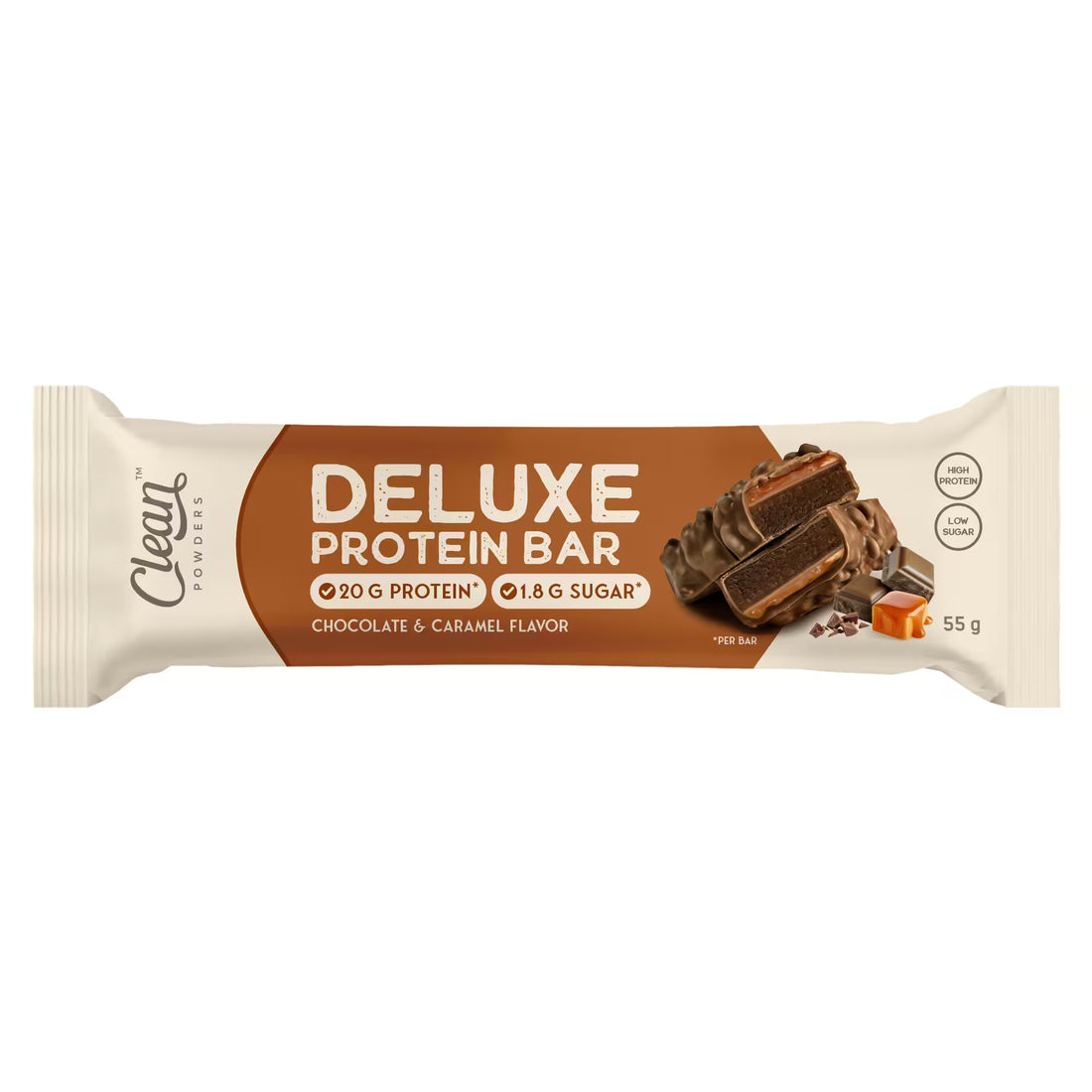 Clean Powders Deluxe Protein Bar 55 Gr