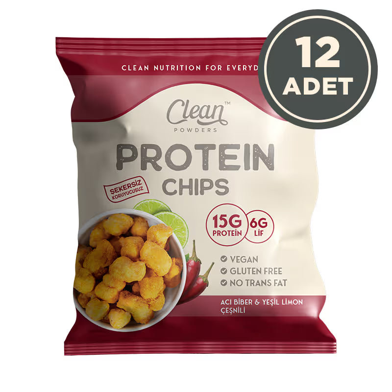 Clean Powders Protein Chips 50 Gr 12 Adet
