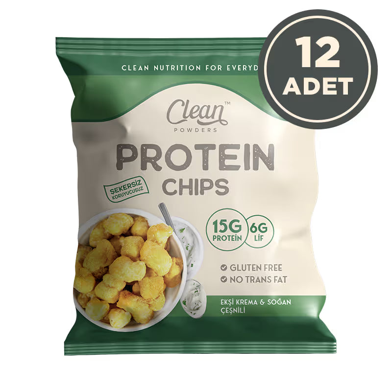 Clean Powders Protein Chips 50 Gr 12 Adet