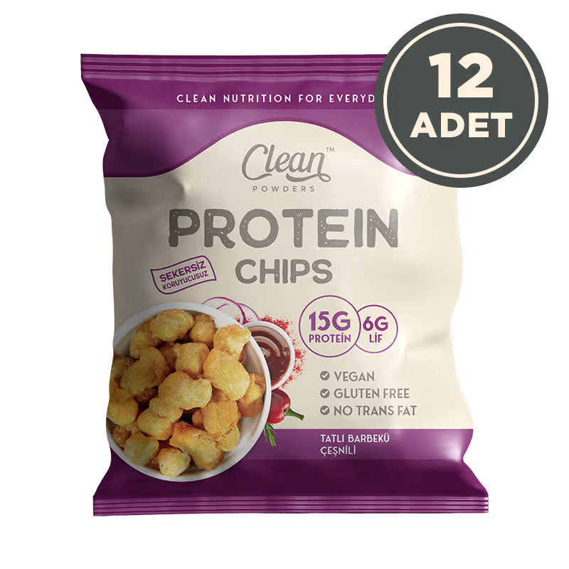 Clean Powders Protein Chips 50 Gr 12 Adet