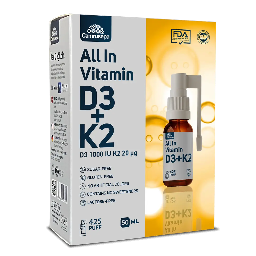 Camrusepa All In D3+K2 Vitamini
