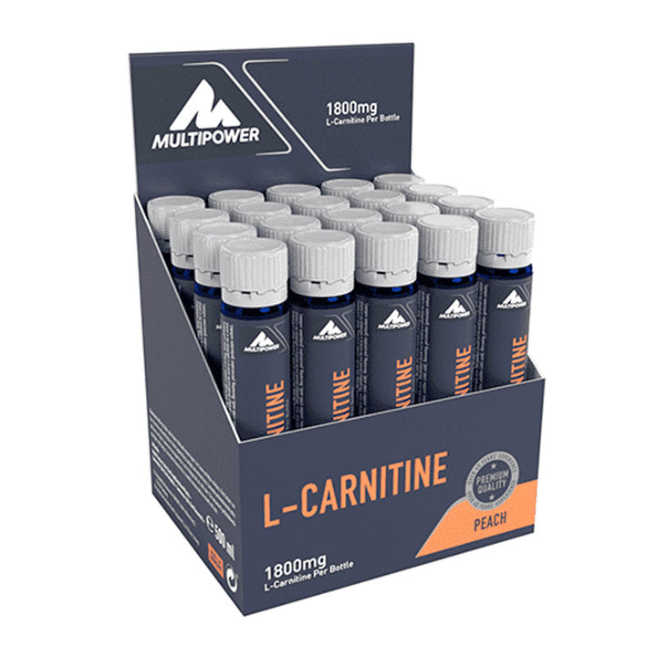 Multipower L-Carnitine Liquid Forte 1800 Mg 20 Ampül Şeftali