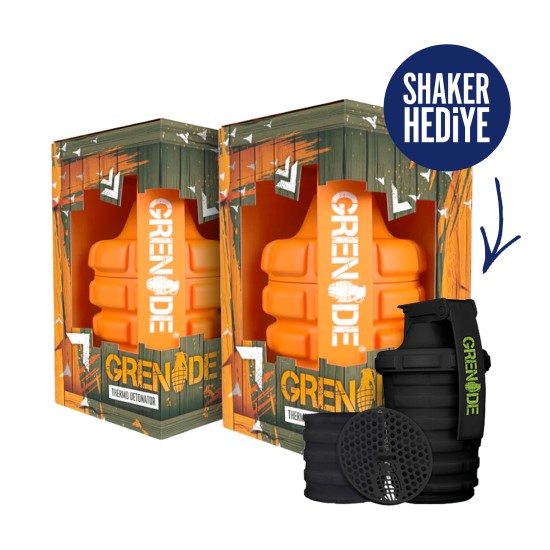Grenade Thermo Detonator 2 Adet Shaker Hediyeli