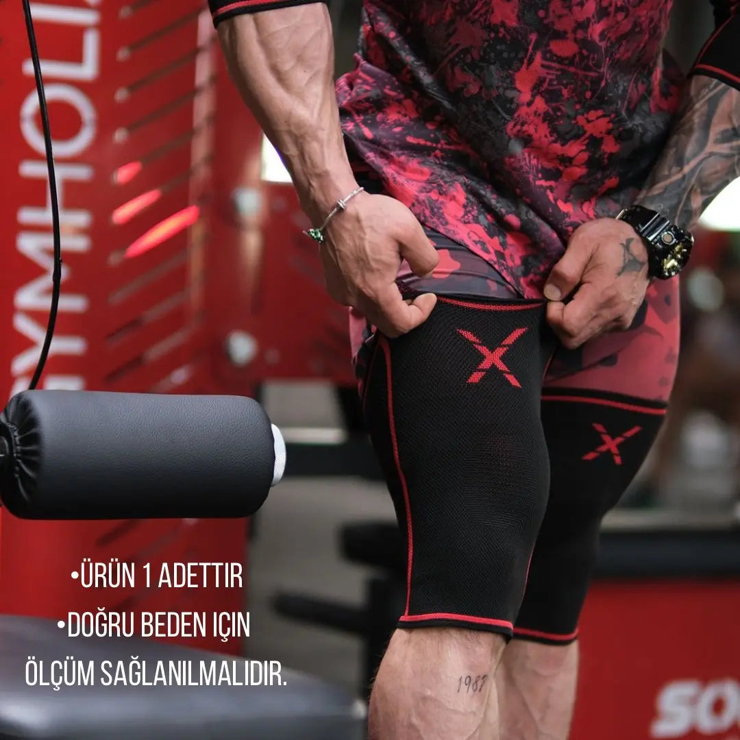 Knee Sleeve, Fitness Spor Dizlik, Antrenman Dizliği, Unisex 1 Adet