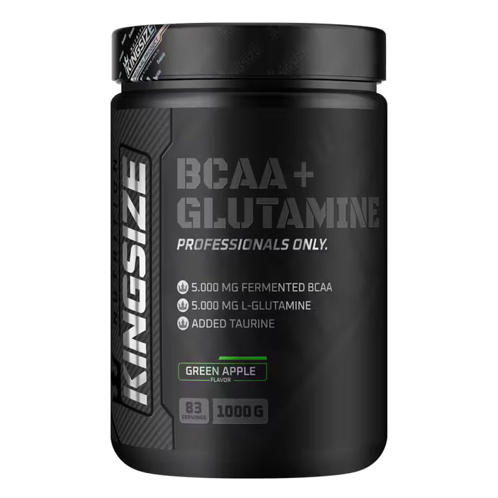 Kingsize Nutrition BCAA + Glutamine Powder 1000 Gr