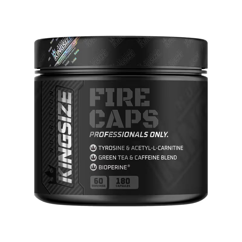 Kingsize Nutrition Fire Caps 180 Kapsül