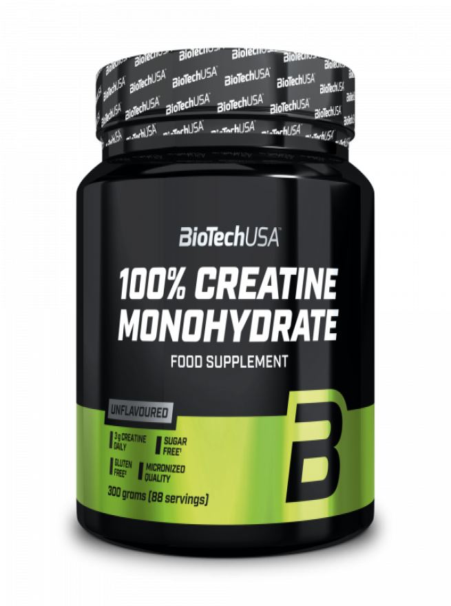 BiotechUSA Creatine Monohydrate 300 gr Aromasız