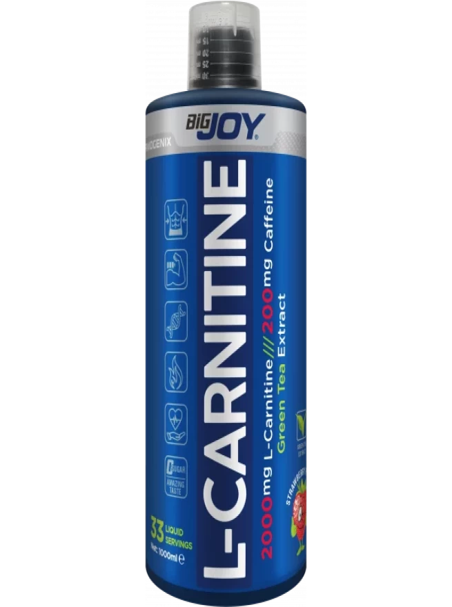 BİGJOY L-CARNİTİNE LİKİT ÇİLEK 1000 ML.