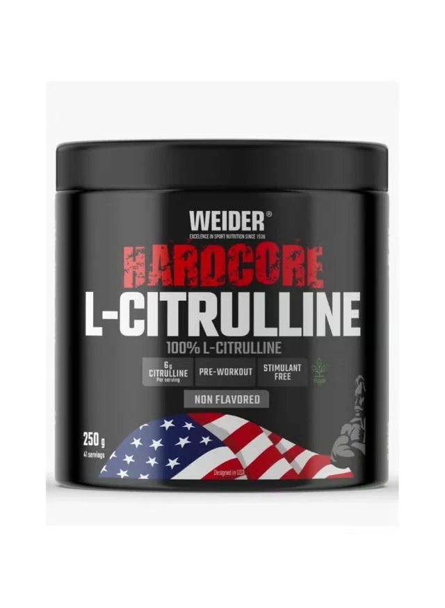 Weider Hardcore L-Citrulline Preworkout Stimulat Free